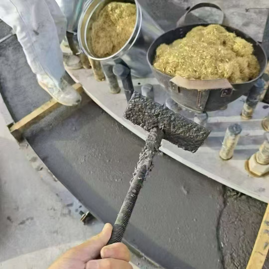 淮阳C120钢纤维高强无收灌浆料 轧机压缩机汽轮机发电机锻压设备底座灌浆材料